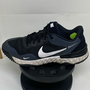 Nike Alpha Huarache Elite 3 Turf Sneakers 7.5 Black/White CK0748-003 Baseball